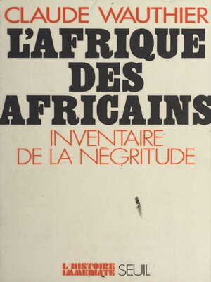 cover image of L'Afrique des Africains